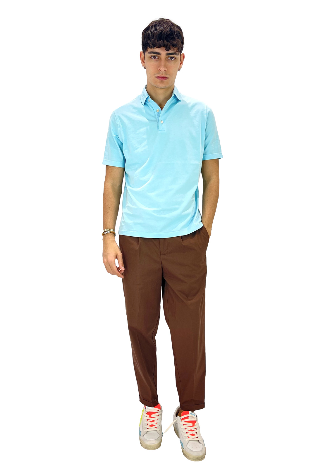 FILIPPO DE LAURENTIIS POLO MANICA CORTA