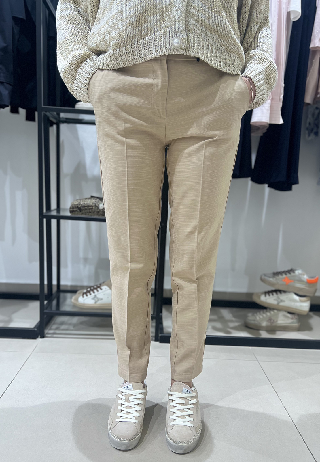 HAVEONE PANTALONI A SIGARETTA