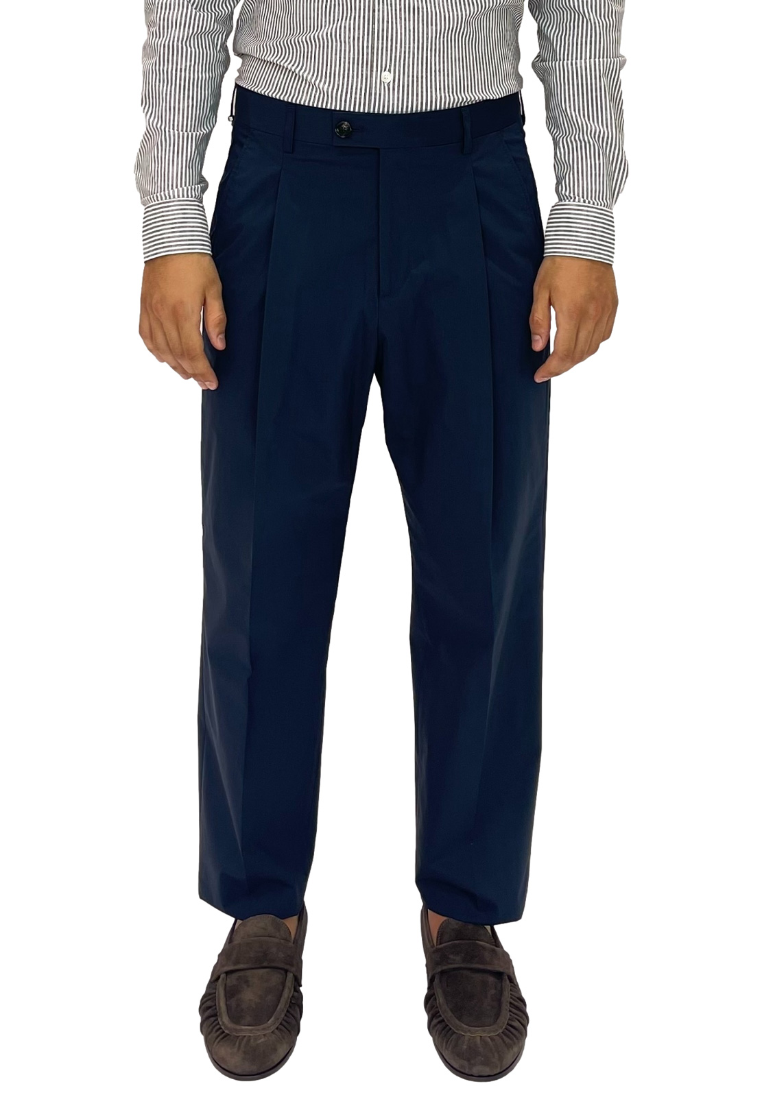 BE ABLE PANTALONI RAUL UNA PENCE IN COTONE
