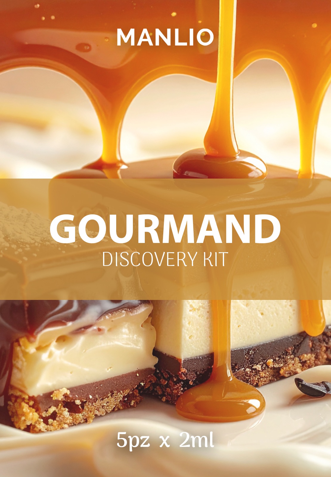 MANLIO DISCOVERY KIT GOURMAND - 5 FIALE