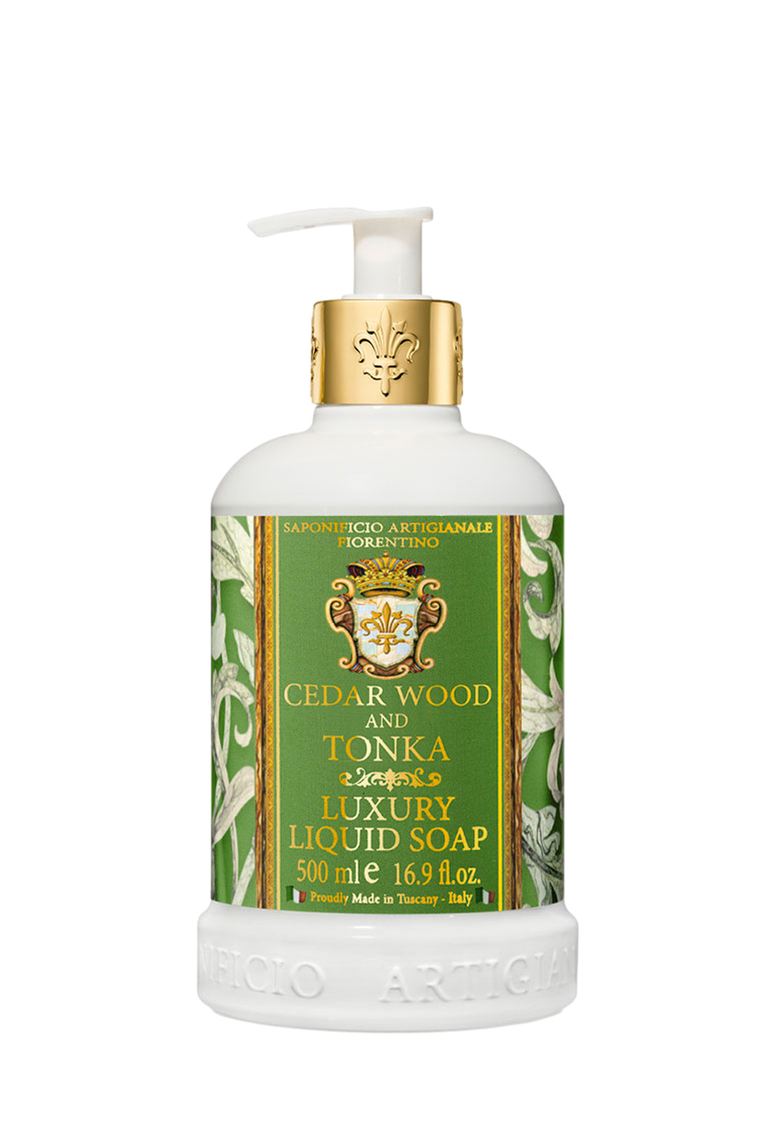 SAPONIFICIO ARTIGIANALE FIORENTINO SAPONE LIQUIDO CEDAR WOOD & TONKA 500ML