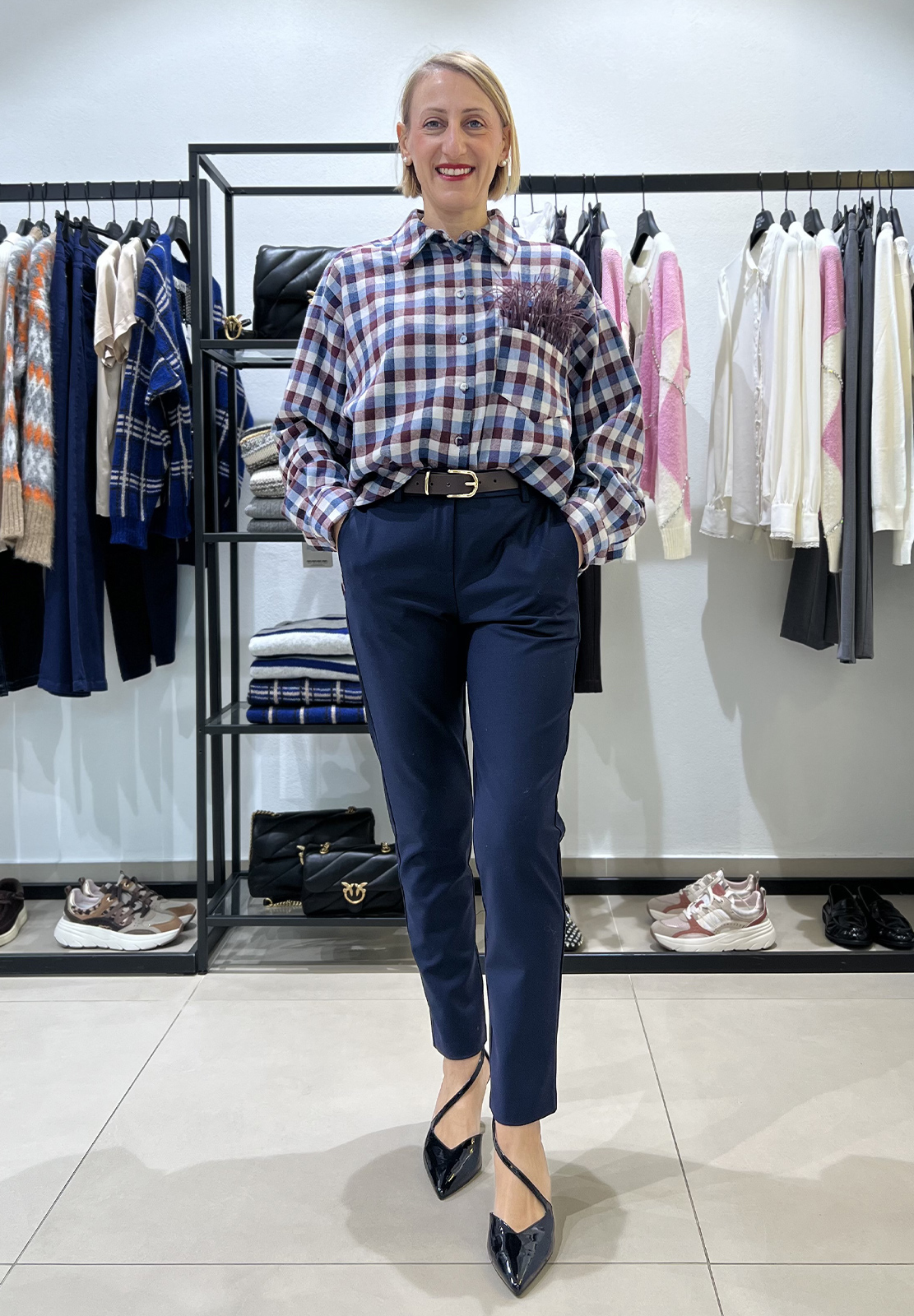 MOTEL CAMICIA STAMPA CHECK