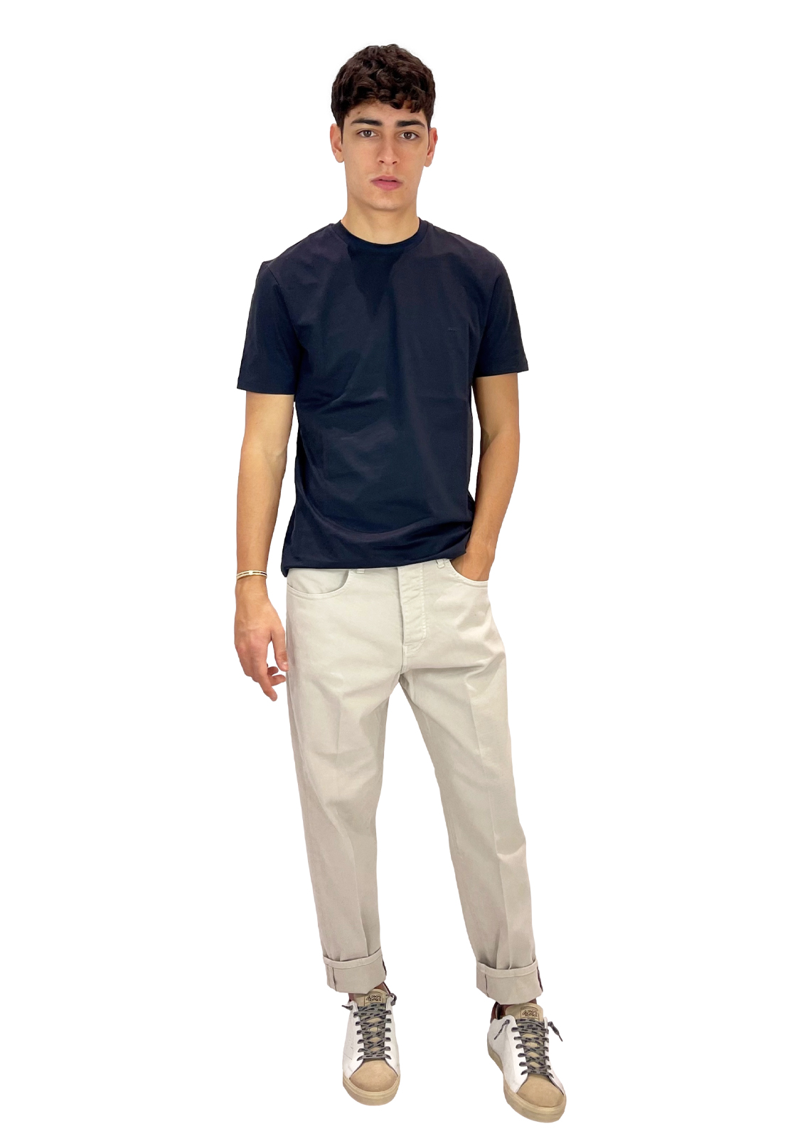 LIU JO T SHIRT GIRO MC NEWMERCER