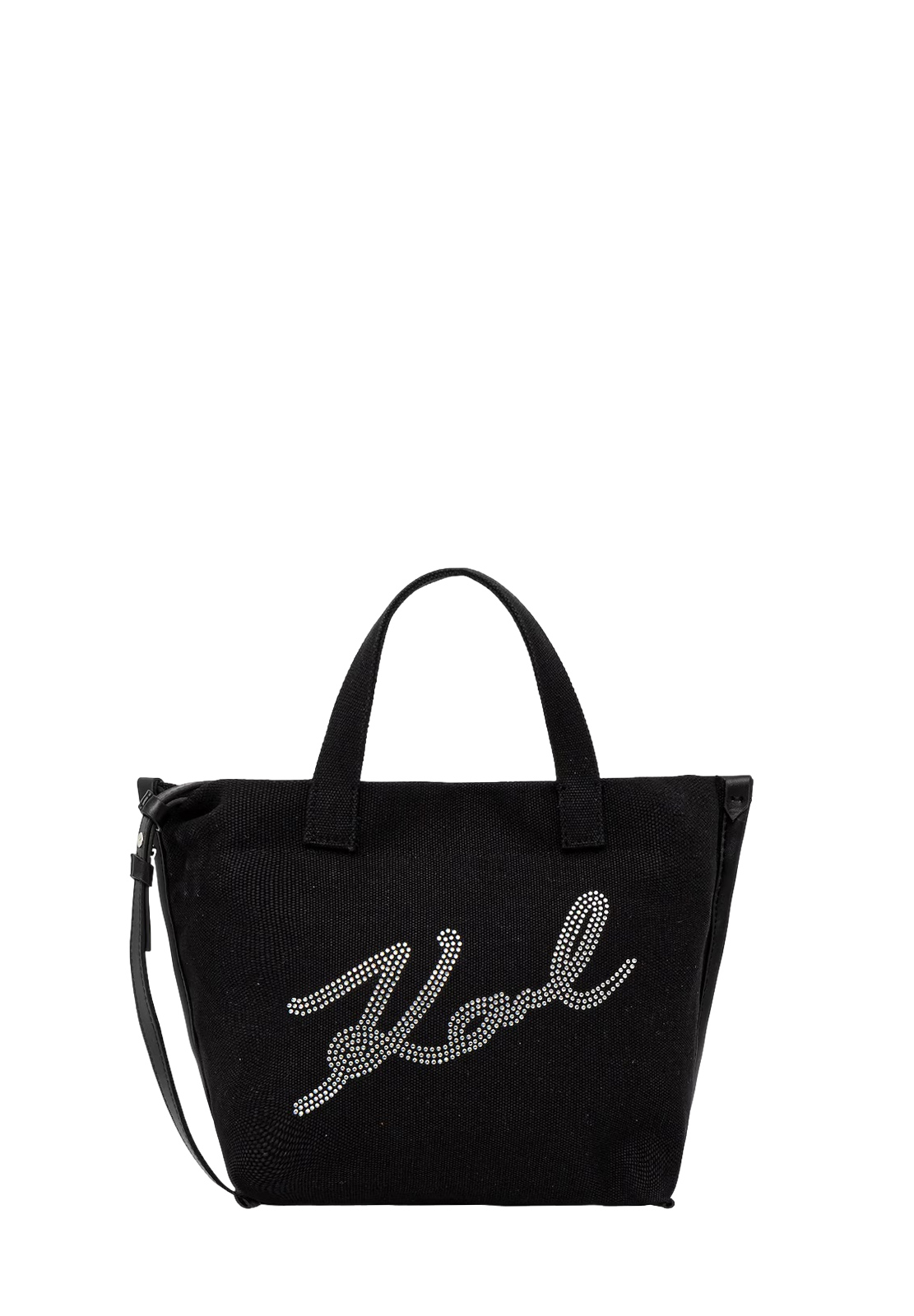 KARL LAGERFELD MINI SHOPPER CON STRASS
