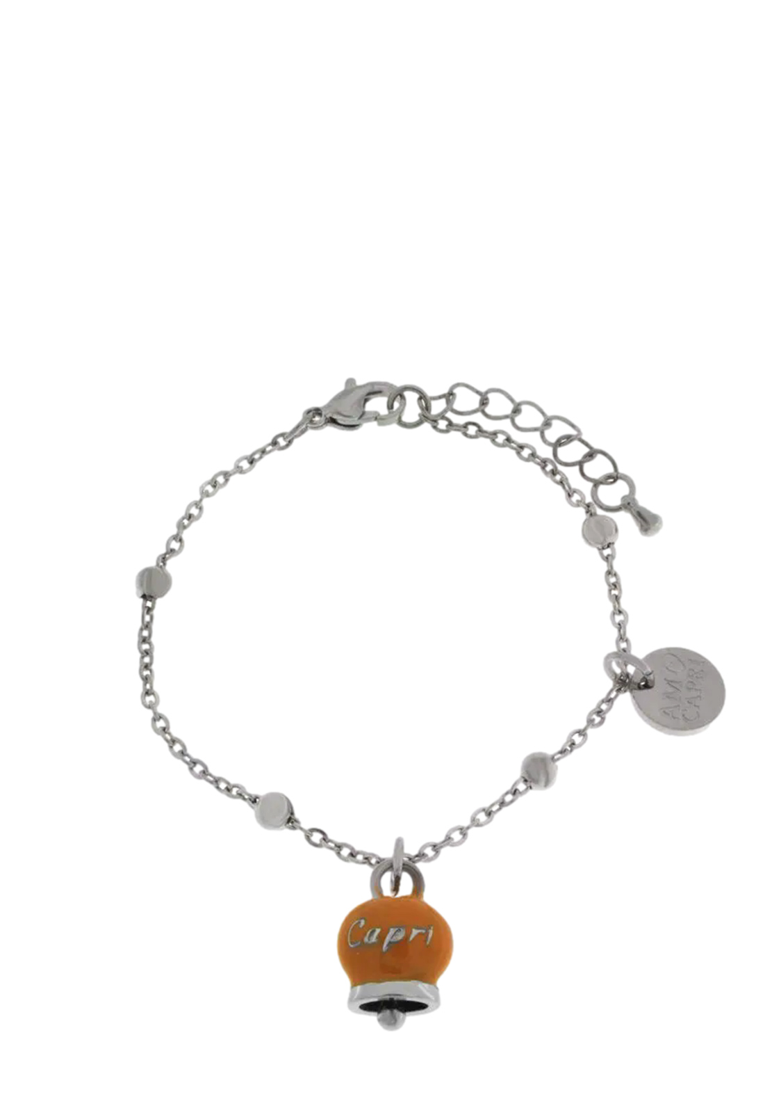 AMO CAPRI BRACCIALE CAMPANELLA PORTAFORTUNA