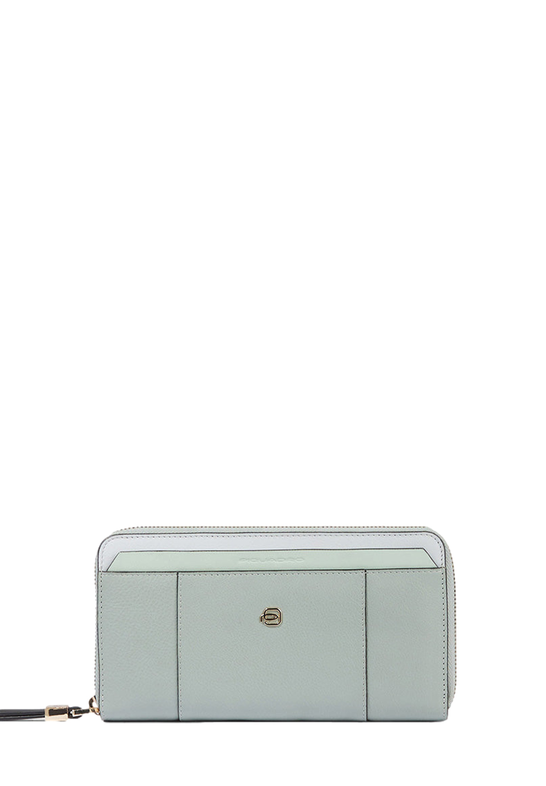 PIQUADRO PORTAFOGLI 4 SOFFIETTI CON ZIP