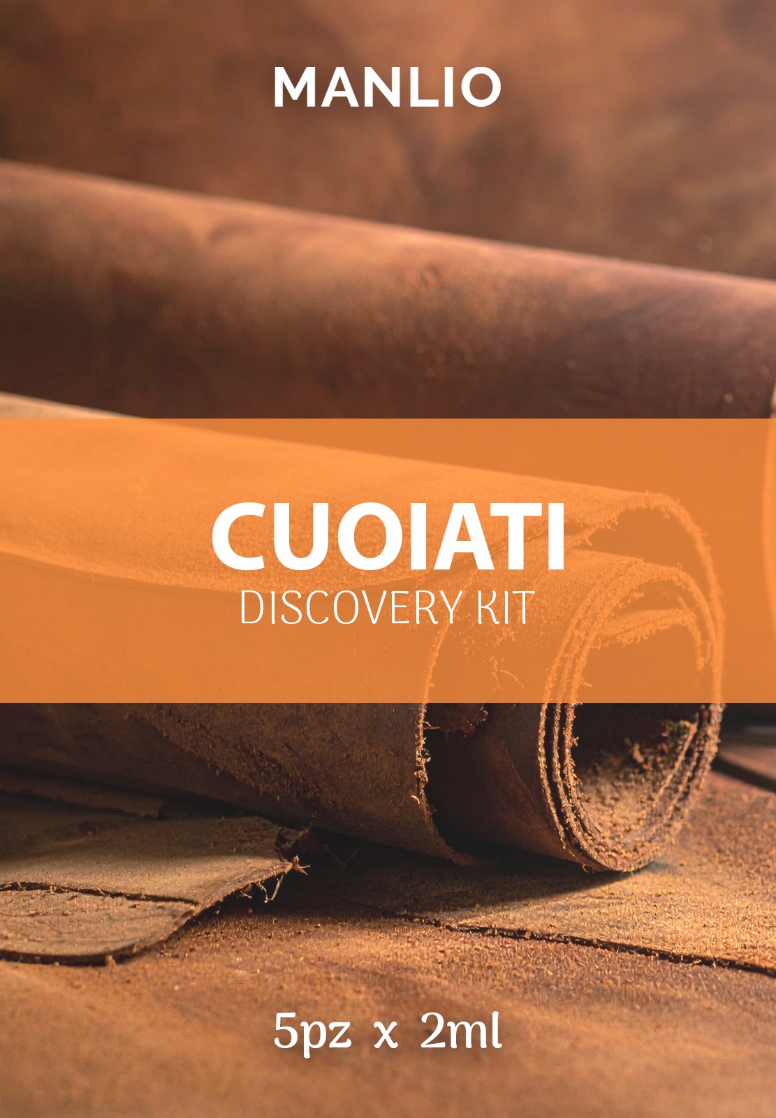 MANLIO DISCOVERY KIT CUOIATI - 5 FIALE