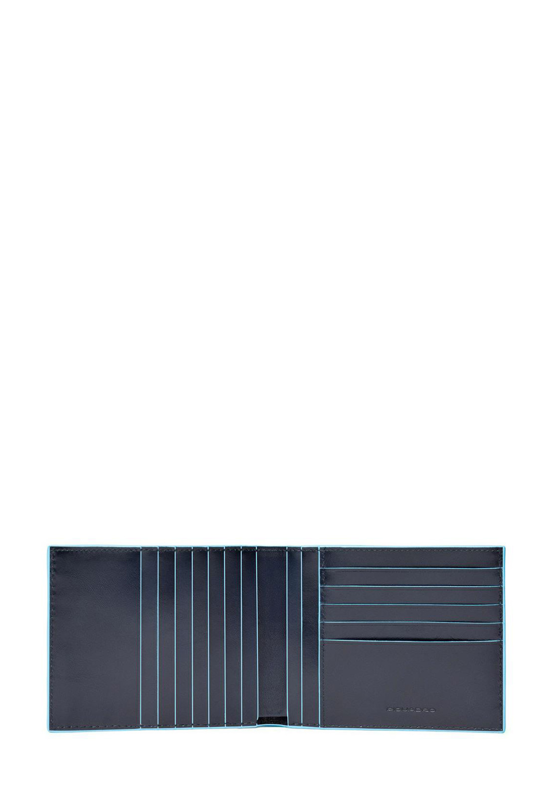 PIQUADRO PORTAFOGLI PORTACARTE BLUE SQUARE