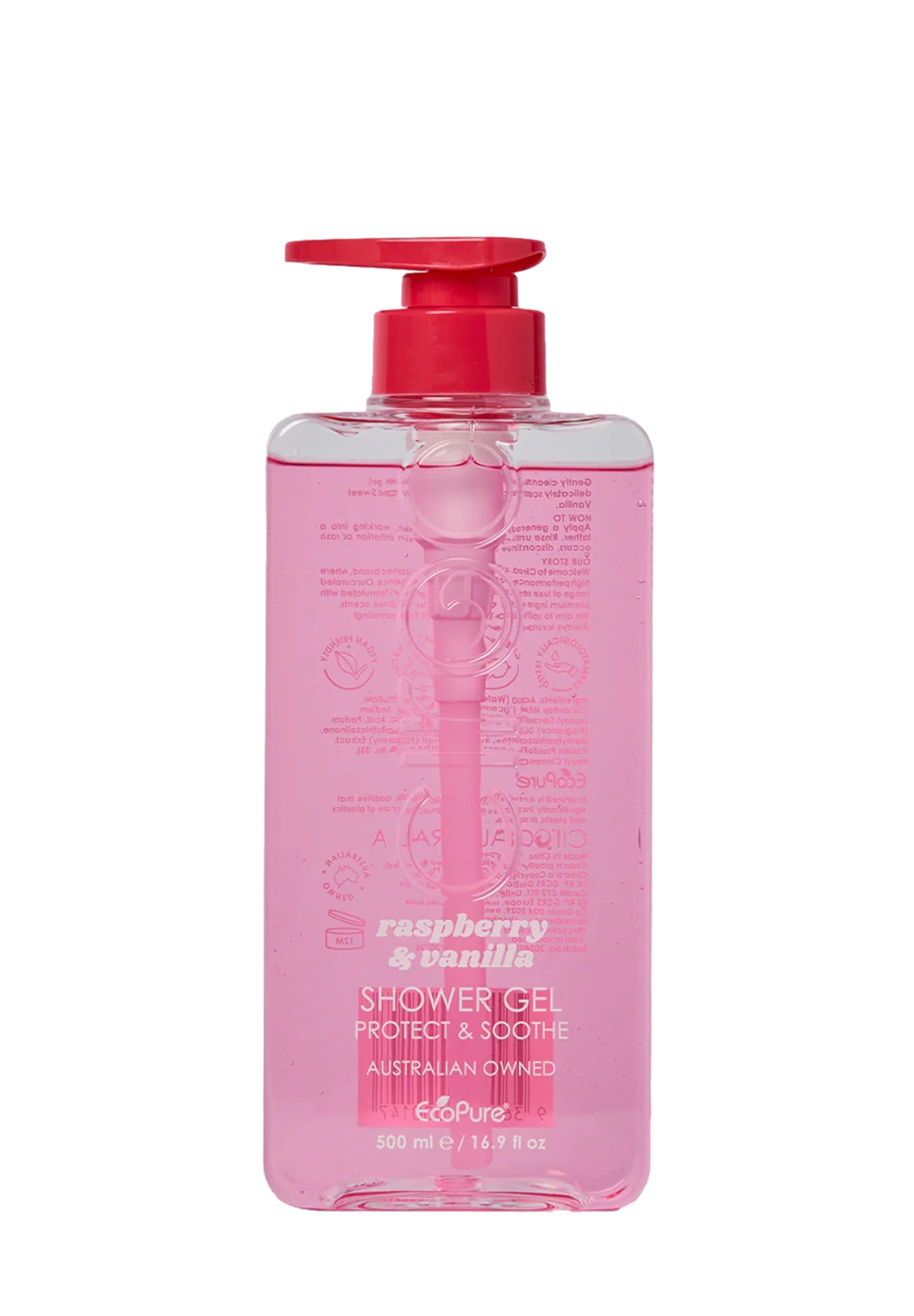 CIROA RASPBERRY & VANILLA SHOWER GEL 500ML