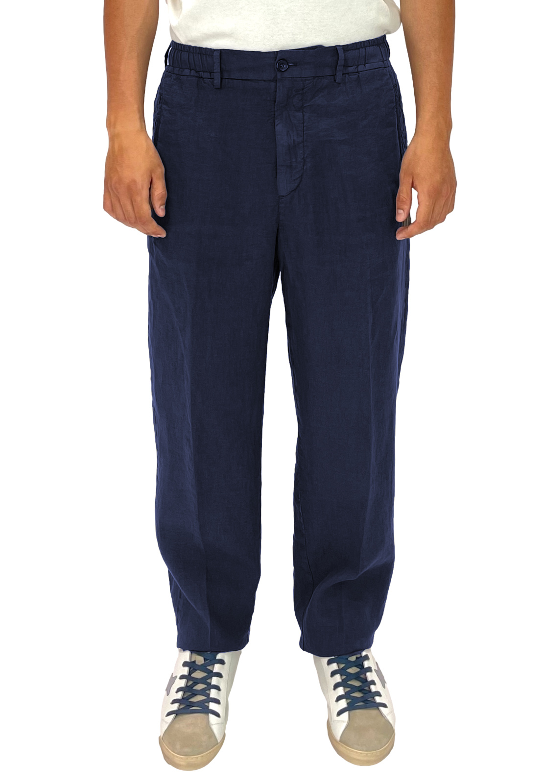 BE ABLE PANTALONI VINCENT 100% LINO