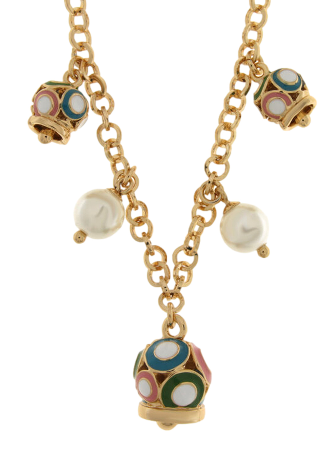 AMO CAPRI COLLANA CHARM CAMPANE MULTICOLOR