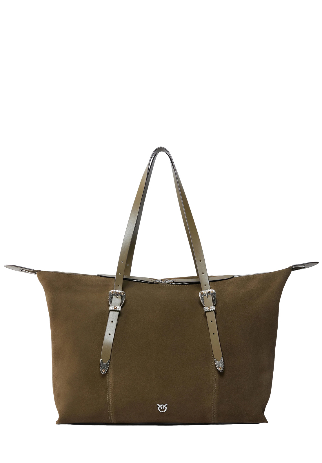 PINKO TOTE BAG SUEDE