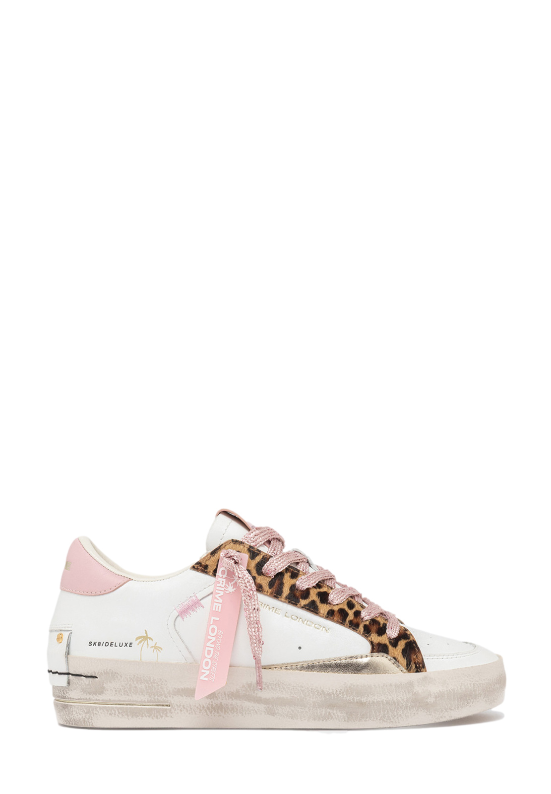 CRIME LONDON SNEAKERS SK8 DELUXE WEDGE
