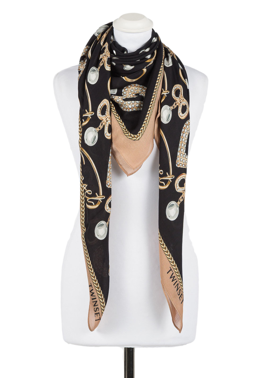 TWINSET KEFIA STAMPA BIJOUX