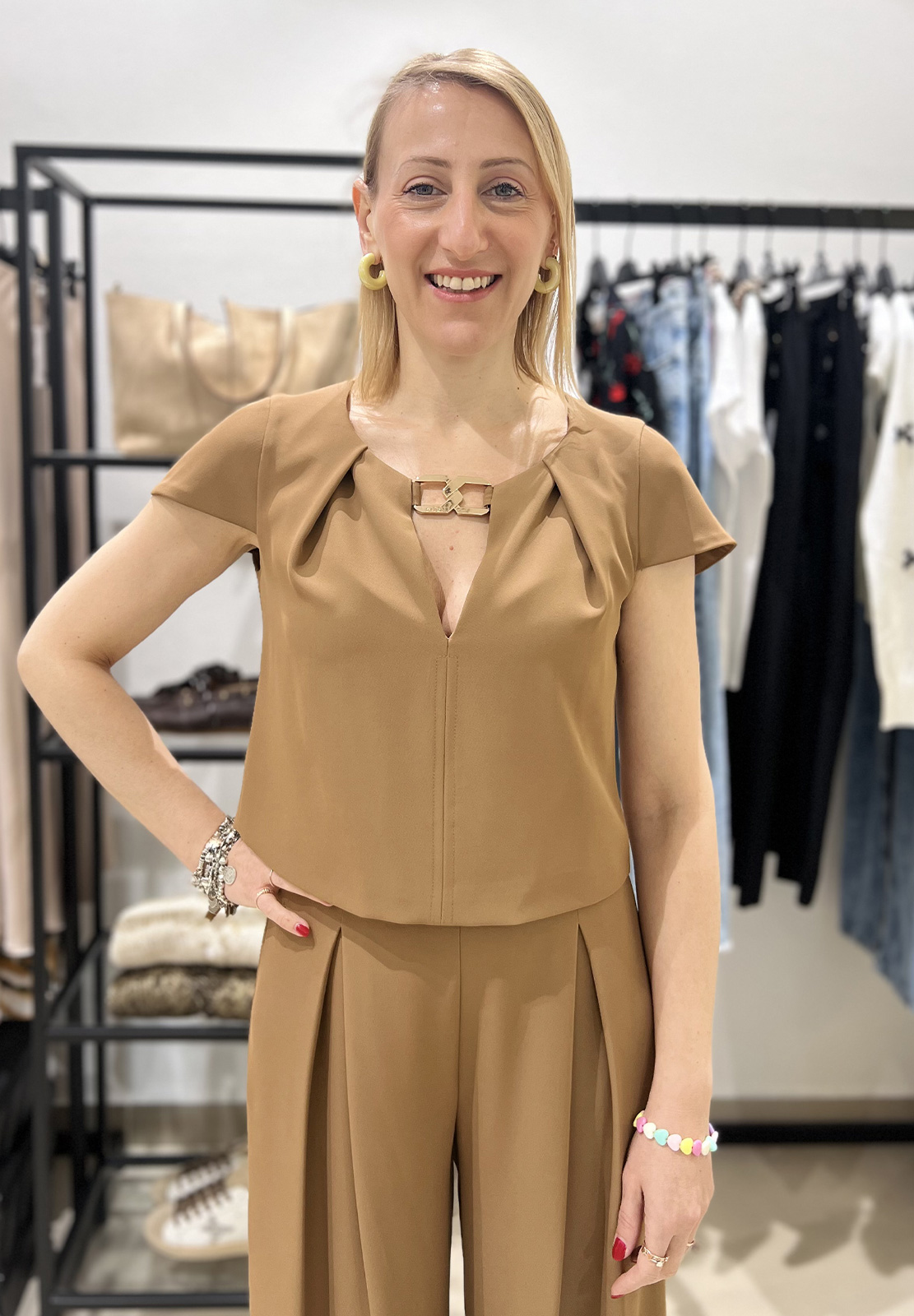 RELISH BLUSA CAPUCINE