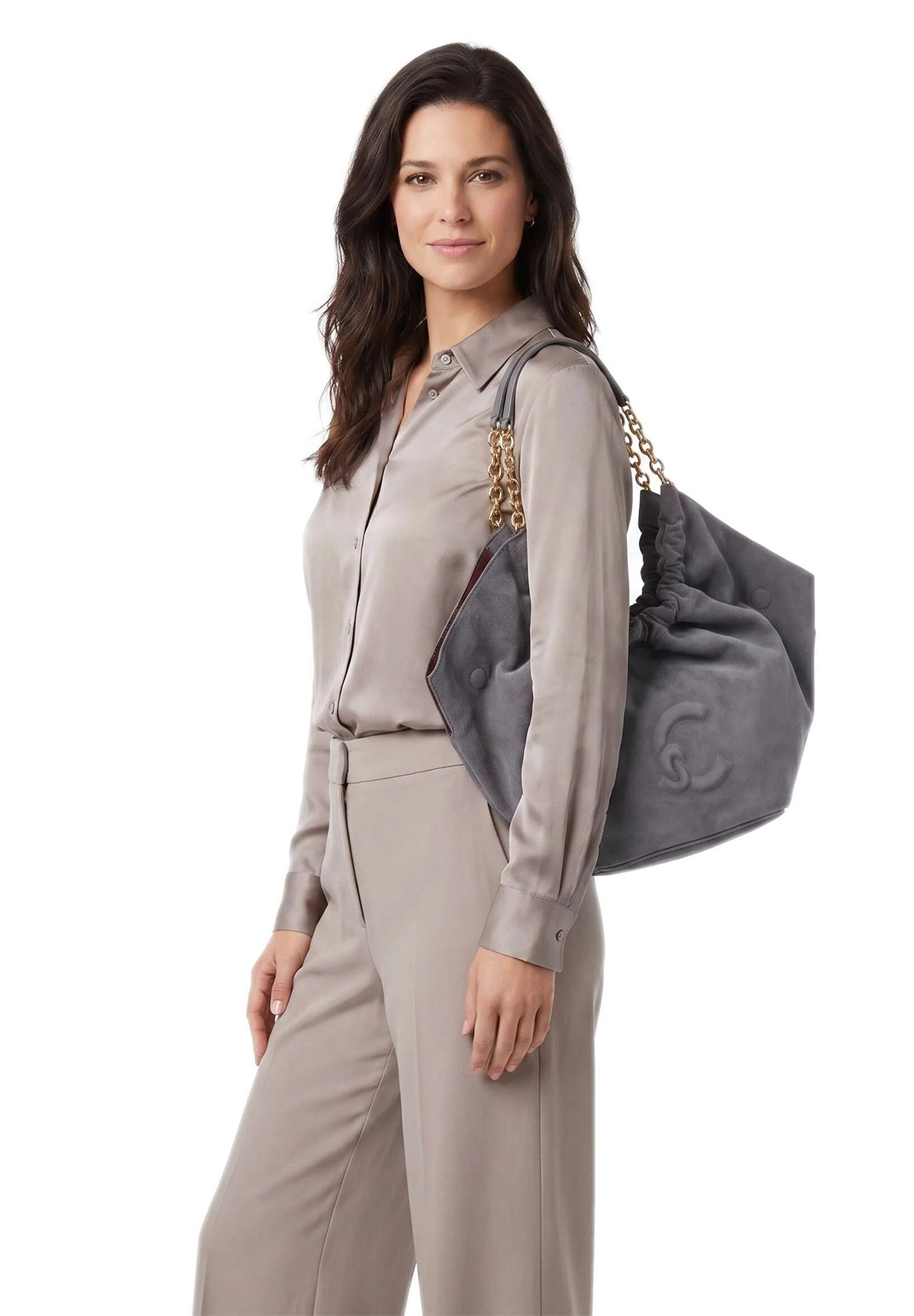 COCCINELLE BORSA SMASH SUEDE