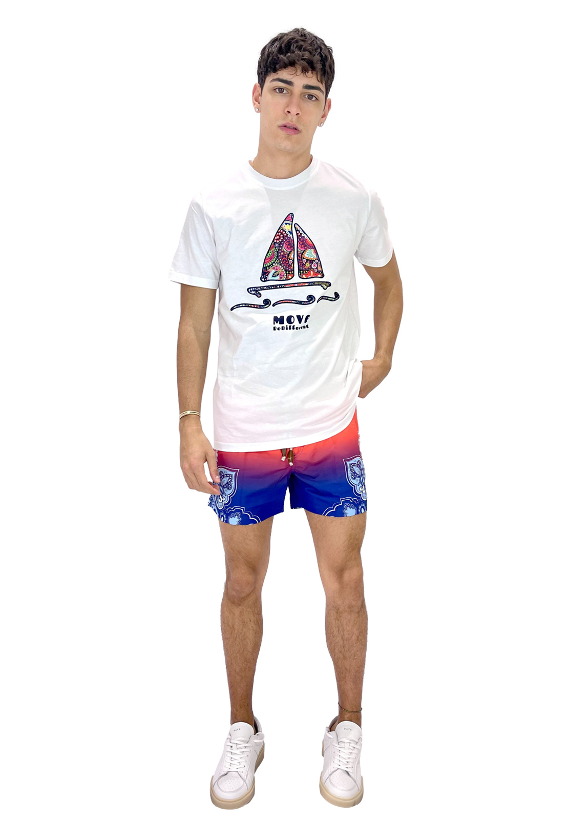 MOVE T SHIRT STAMPA VELA
