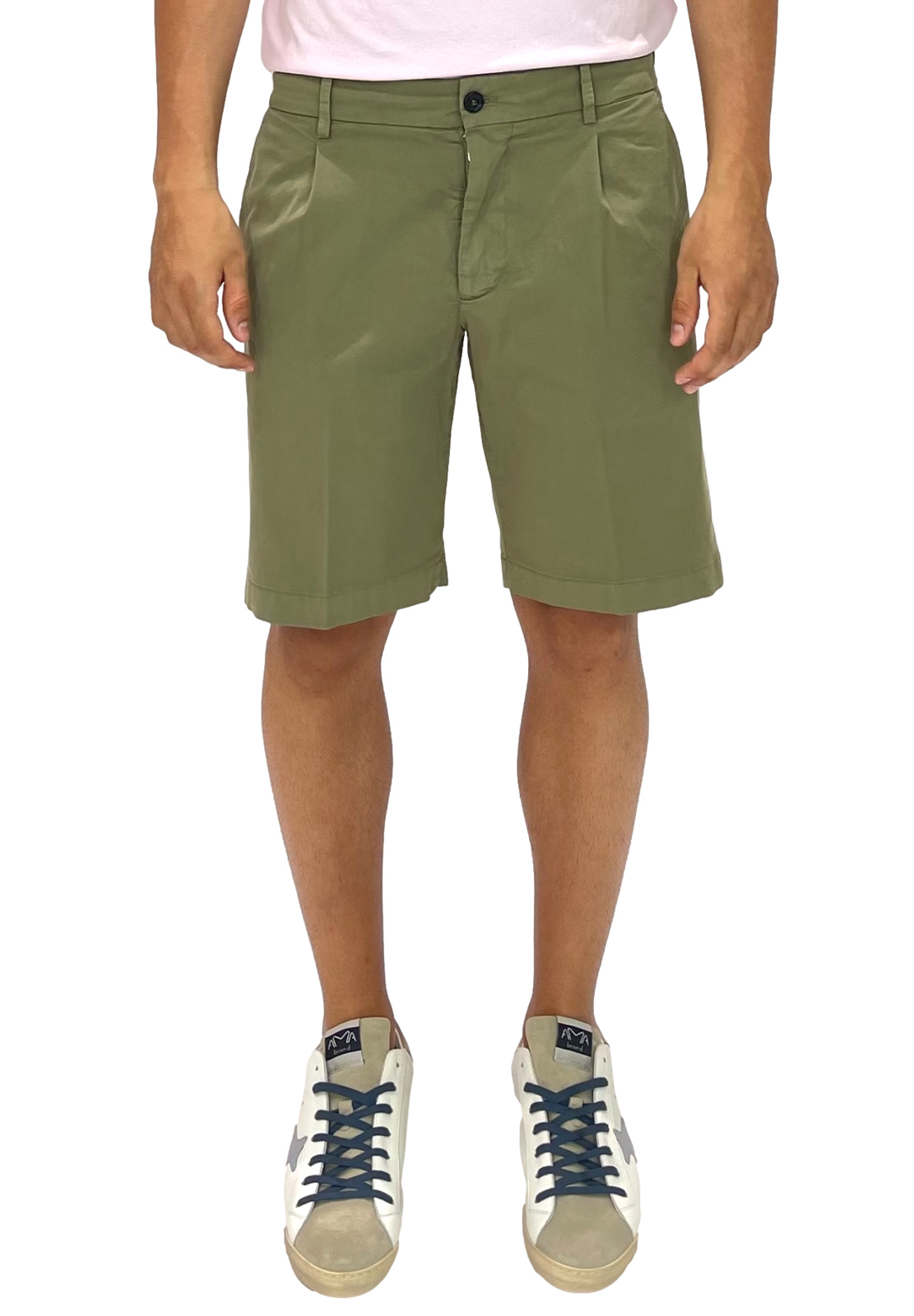 BE ABLE BERMUDA RICHARD IN COTONE TINTO CAPO