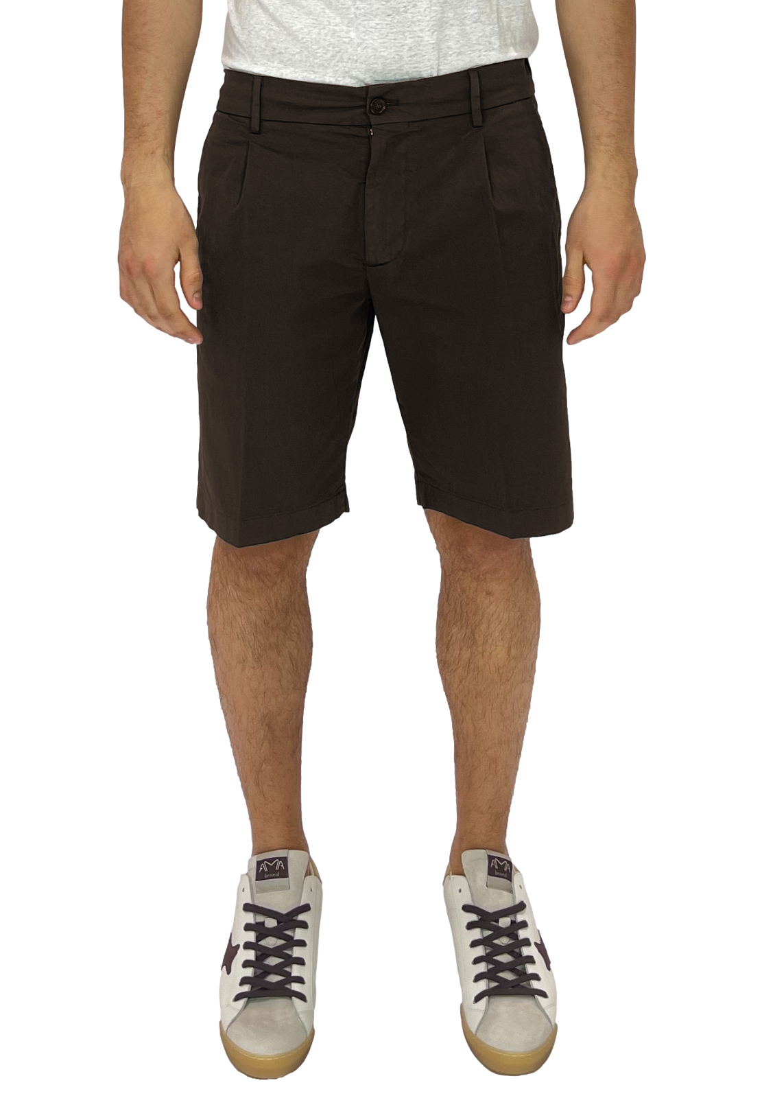 BE ABLE BERMUDA RICHARD IN COTONE TINTO CAPO