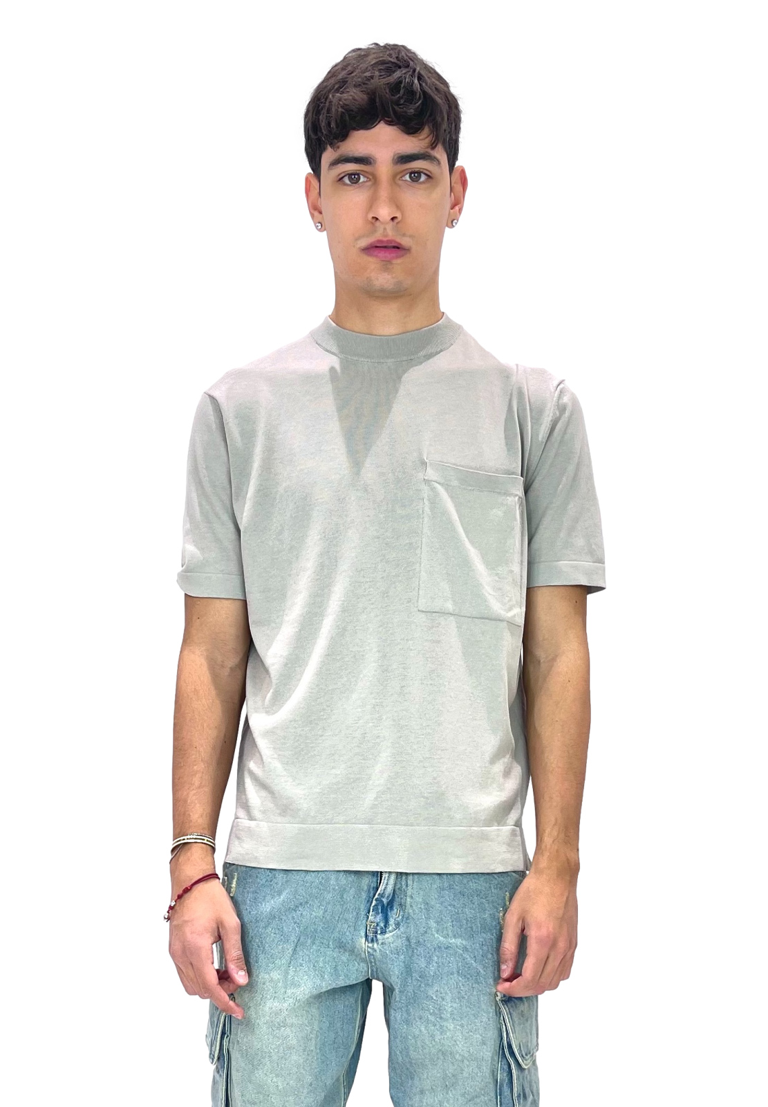 FILIPPO DE LAURENTIIS T-SHIRT OVER CON TASCONE