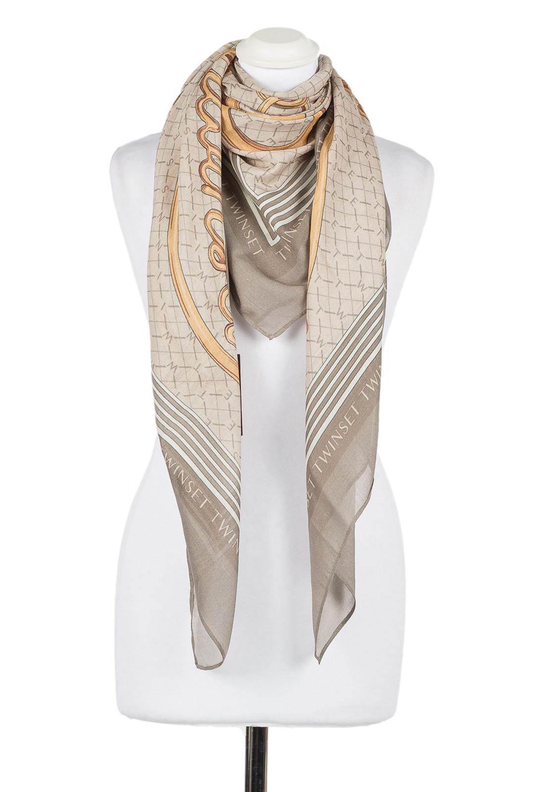 TWINSET KEFIA CON STAMPA CHARMS MIX