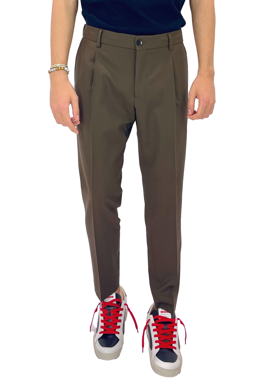 BE ABLE PANTALONI 1 PENCE CON ELASTICO