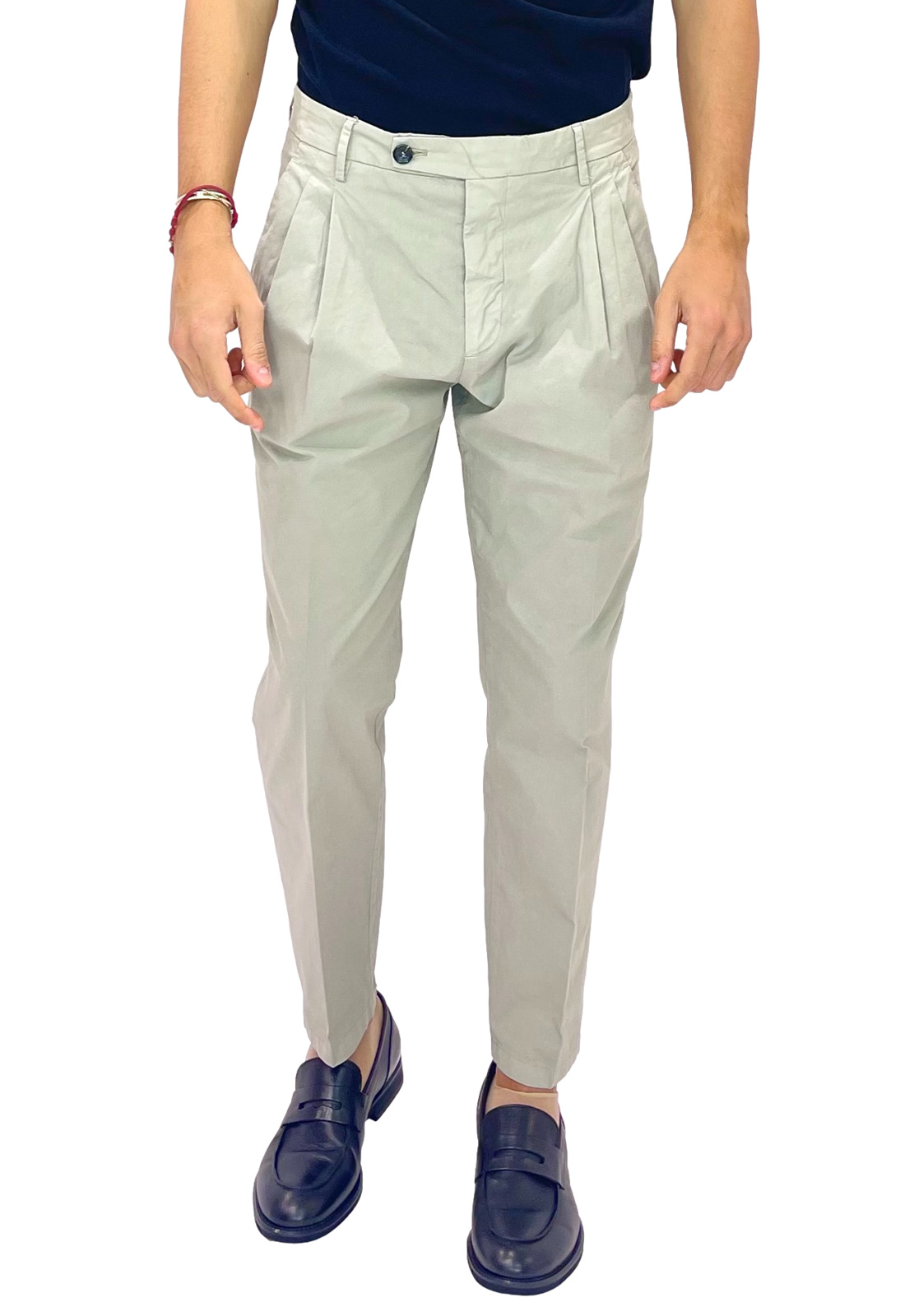 BE ABLE PANTALONI DUE PENCES IN COTONE