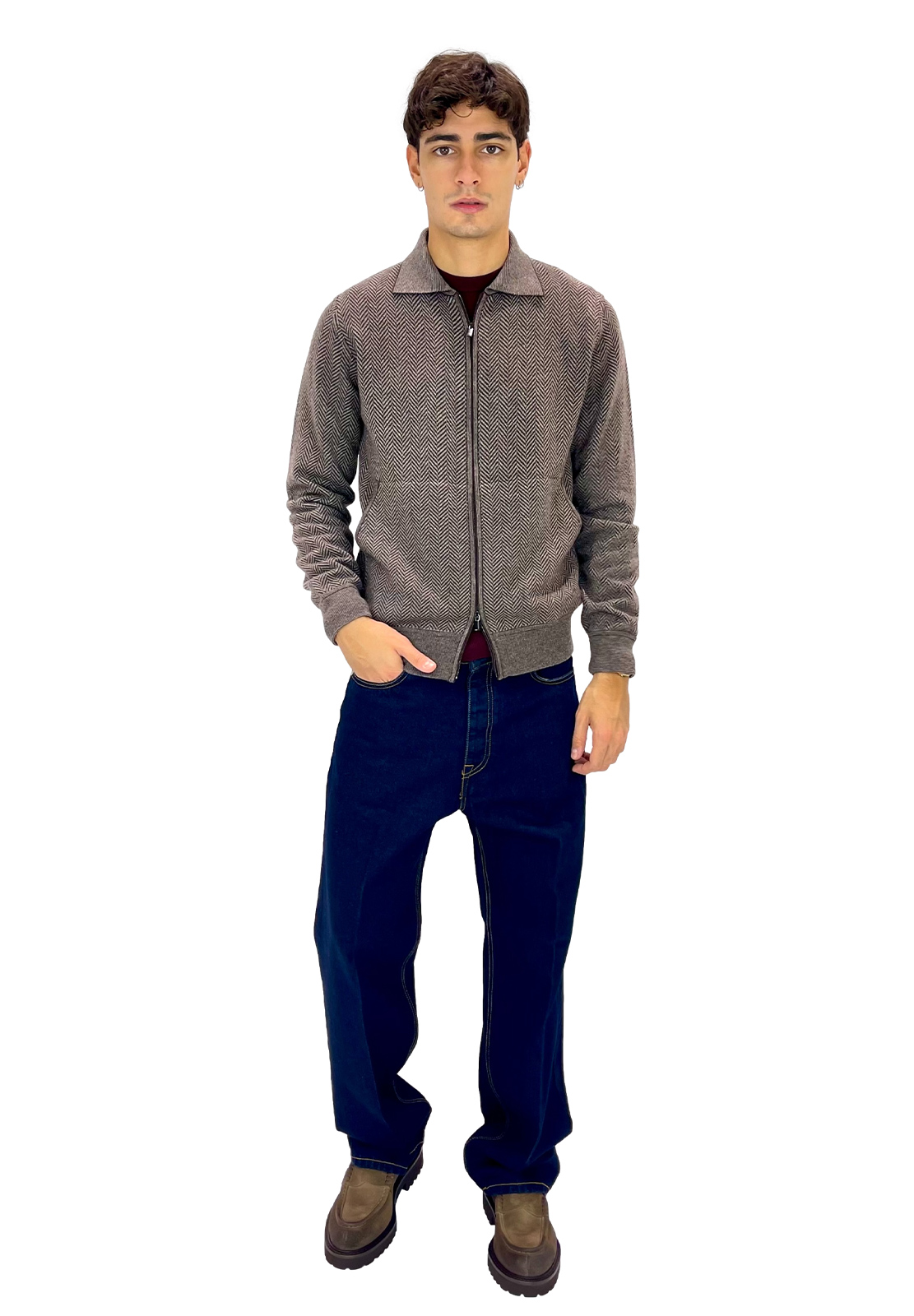 FILIPPO DE LAURENTIIS POLO FULLZIP