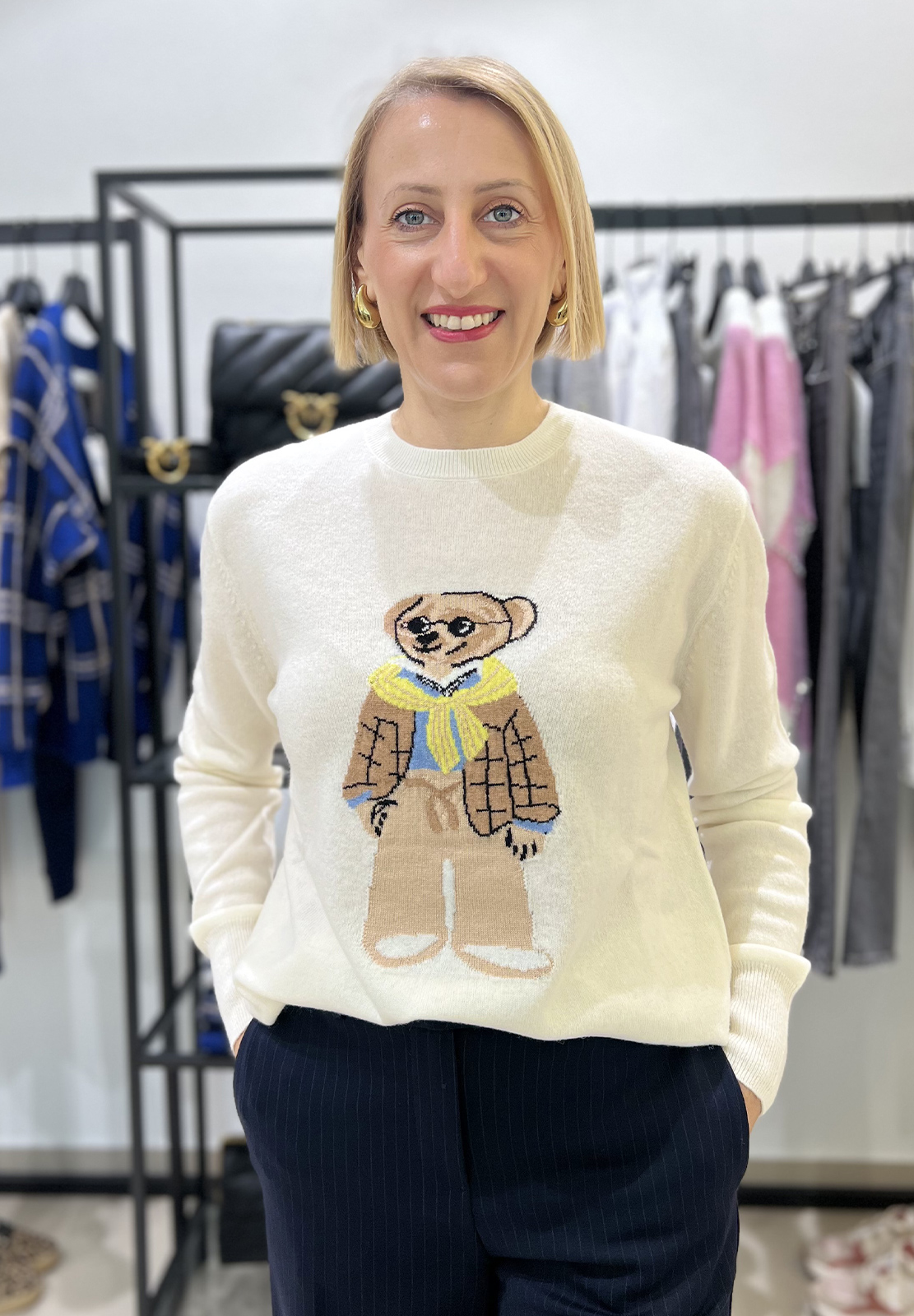 MOTEL MAGLIA CON ORSO
