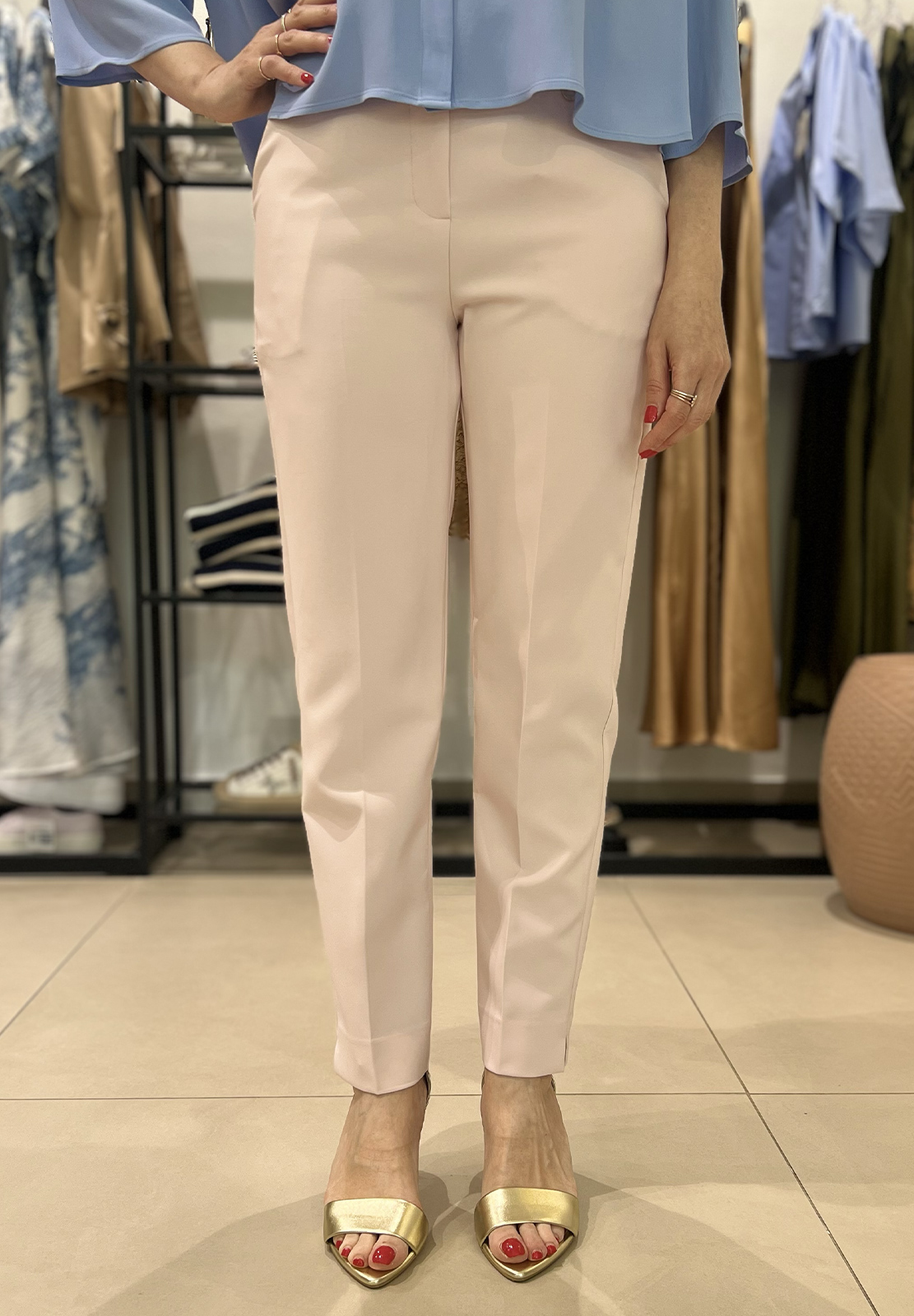 RELISH PANTALONI OSTENDOVITA ALTA
