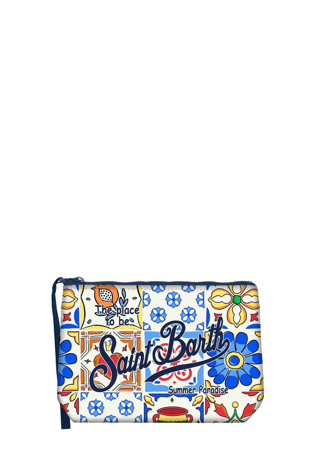 SAINT BARTH POCHETTE ALINE MAIOLICHE MIX