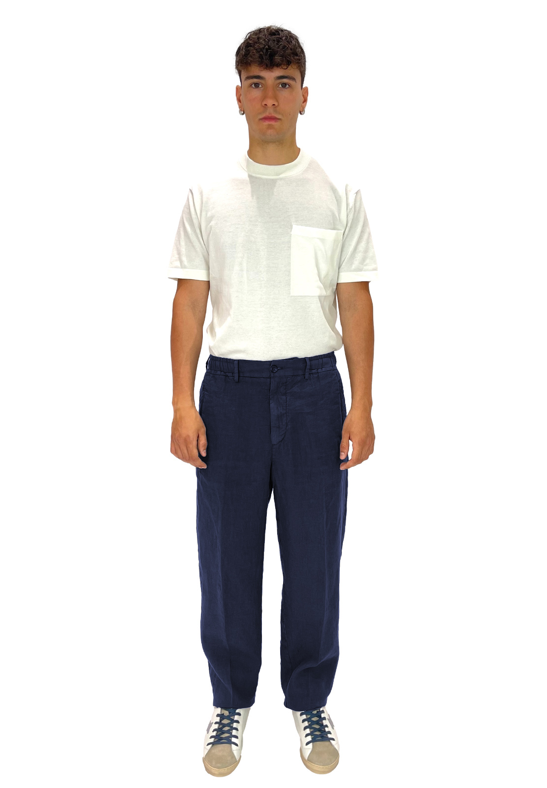 BE ABLE PANTALONI VINCENT 100% LINO