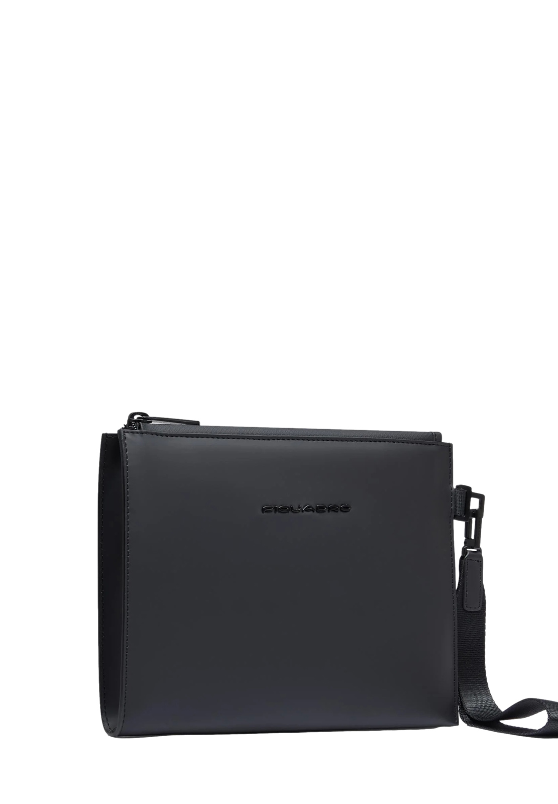 PIQUADRO POCHETTE PIATTA IN TESSUTO