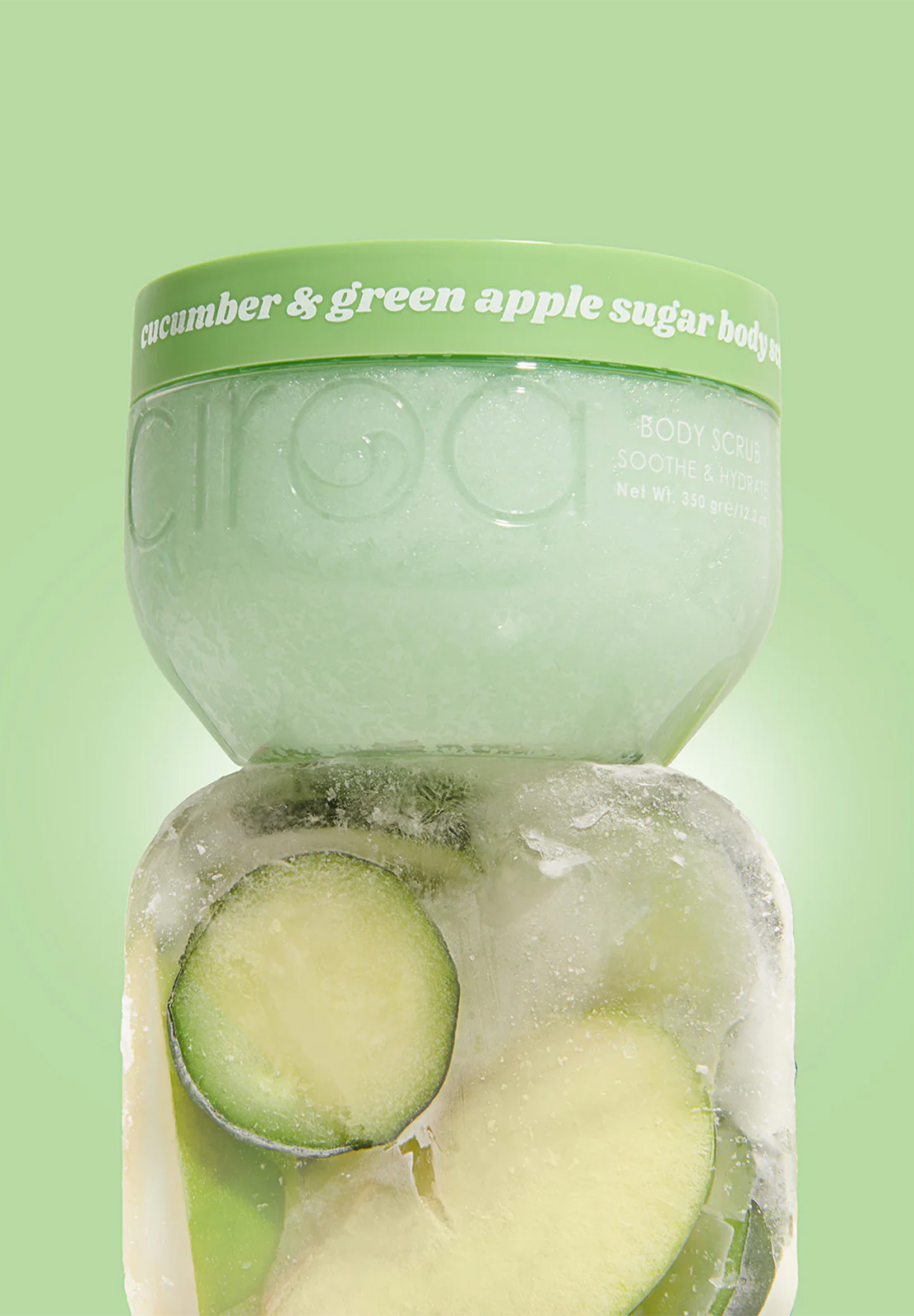 CIROA CUCUMBER & GREEN APPLE BODY SCRUB 350GR