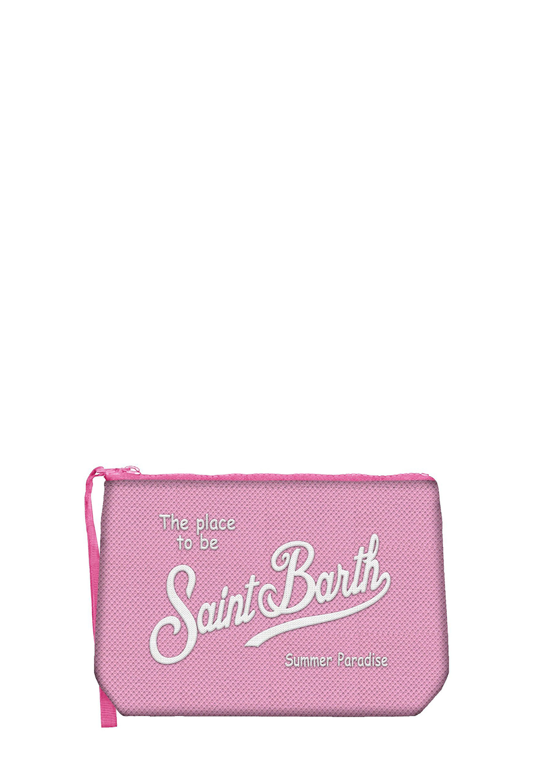 SAINT BARTH POCHETTE ALINE IN PIQUET TINTA UNITA