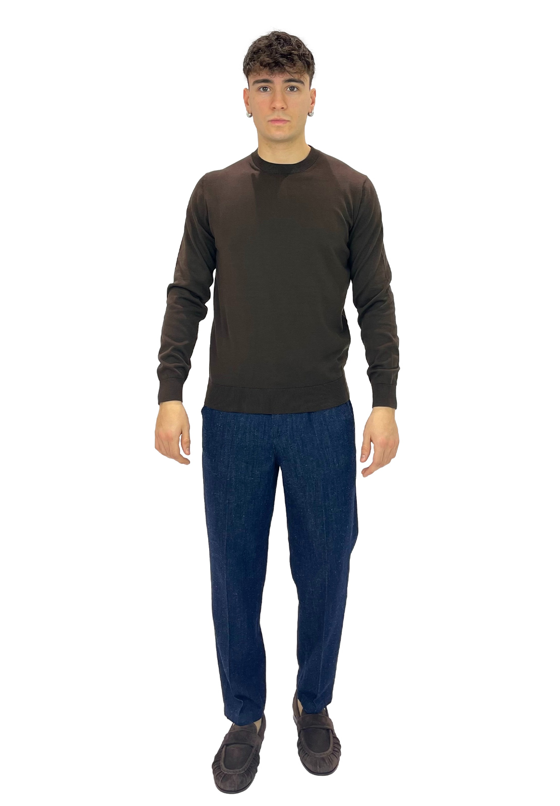 FILIPPO DE LAURENTIIS GIROCOLLO 100% COTONE