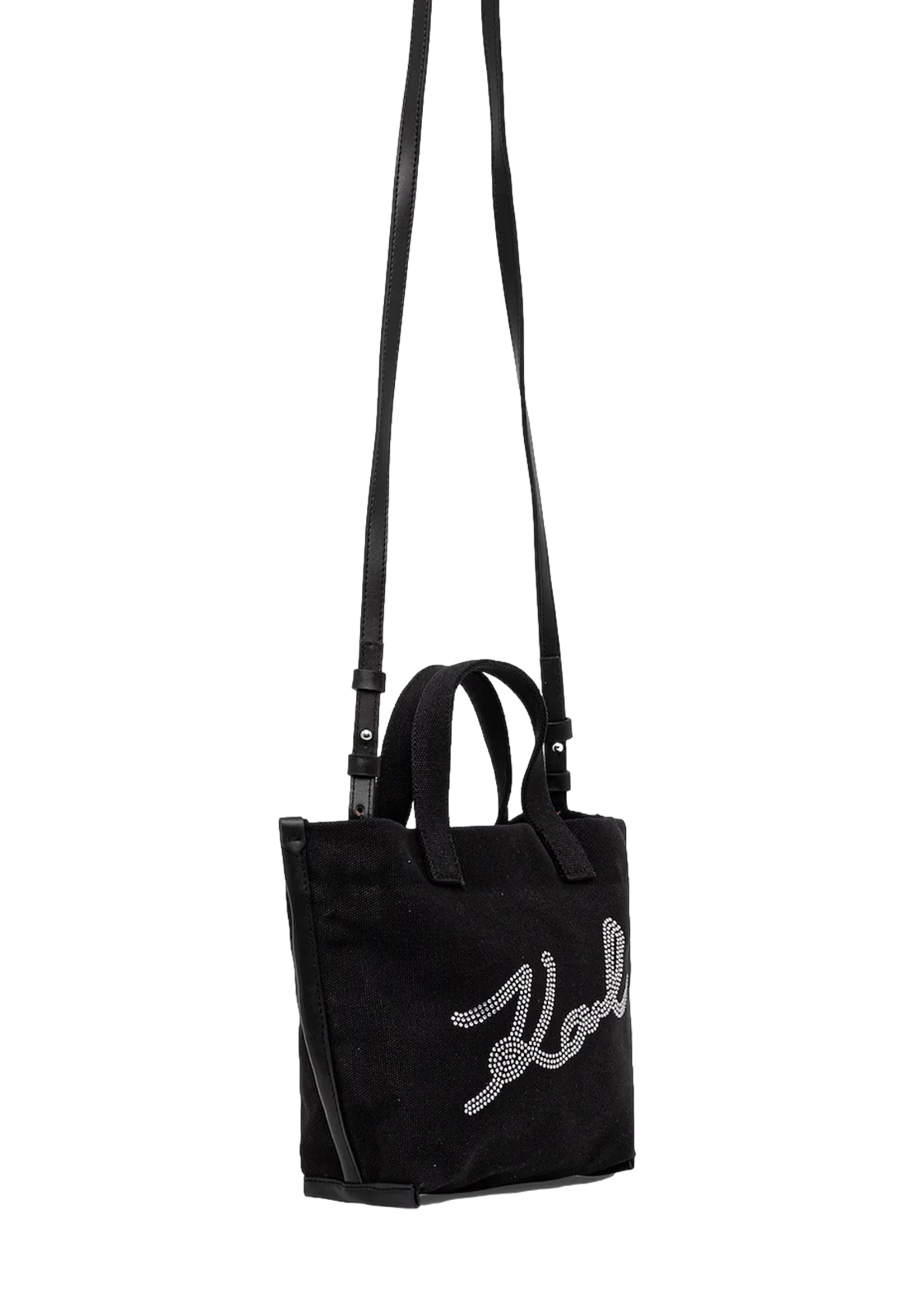KARL LAGERFELD MINI SHOPPER CON STRASS