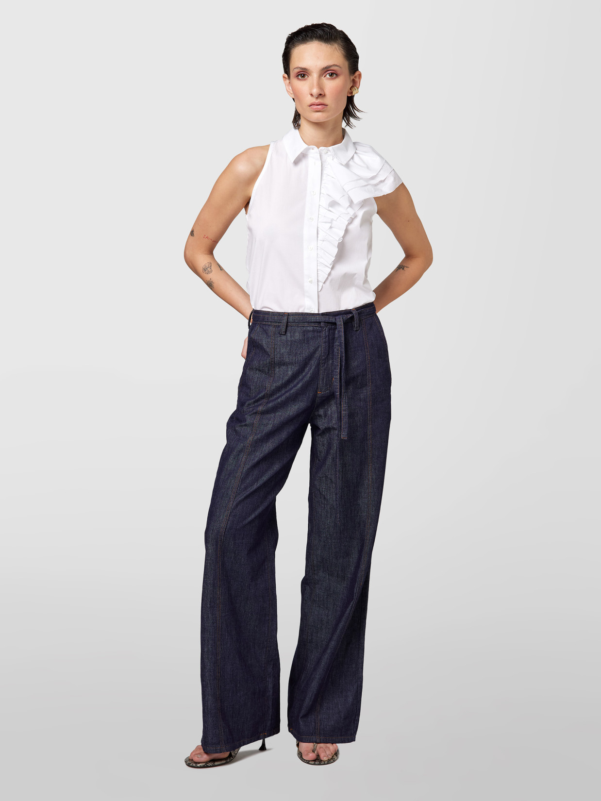 ALPHA STUDIO PANTALONE Donna AD-6523Q