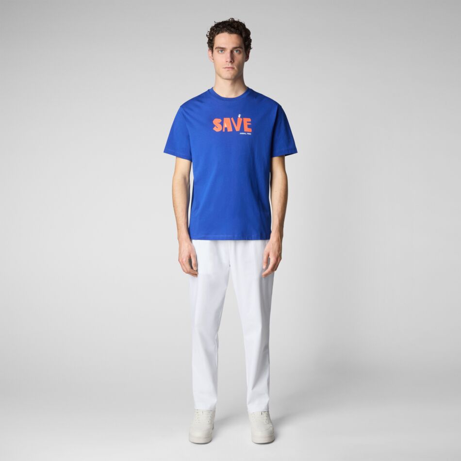 Save The Duck T-shirt codice BATU DT1198M PRIMAVERA/ESTATE T-shirt-taglia E Colore