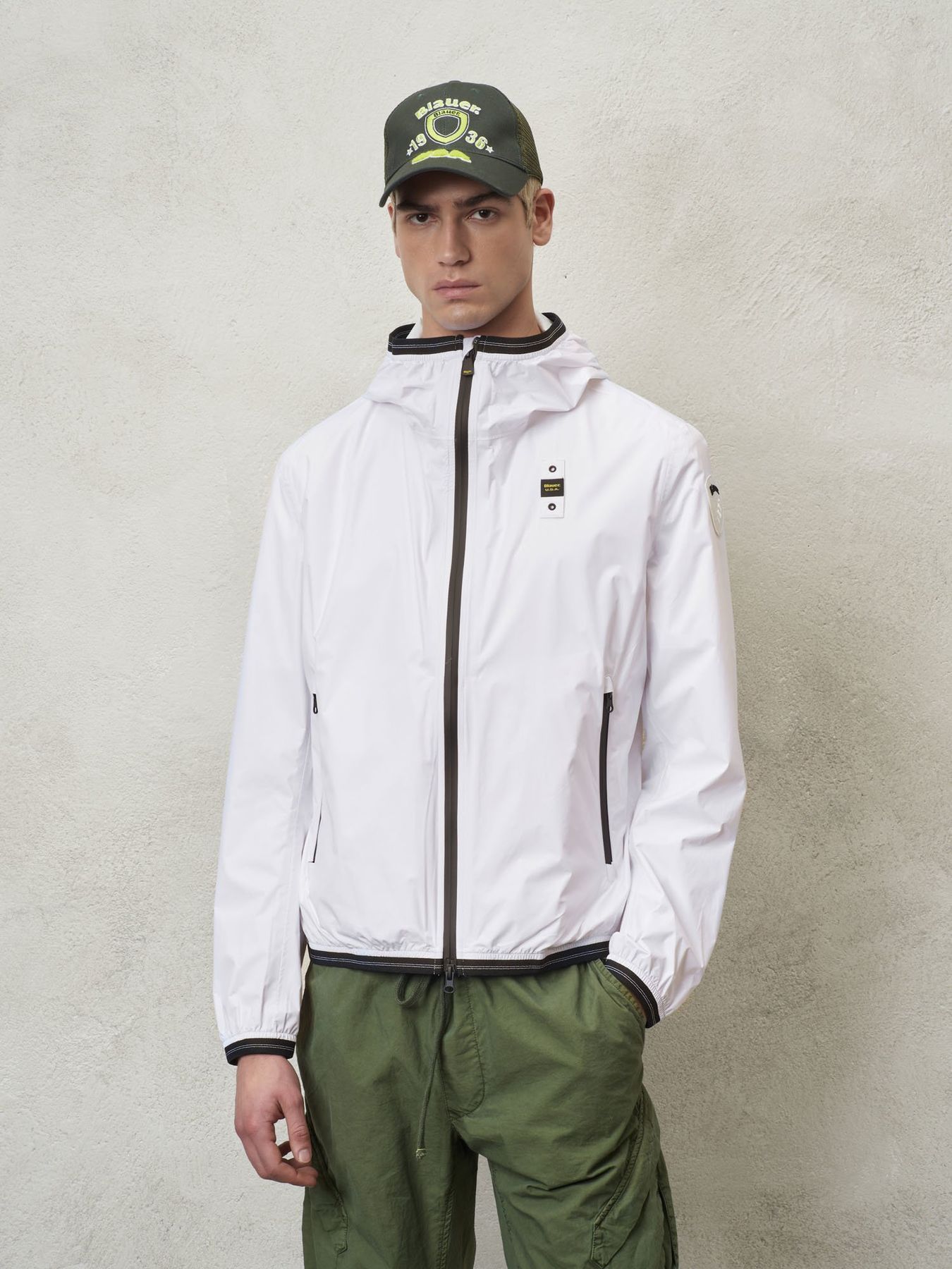 Giubbino Blauer Bianco Blauer Primaverile Montinope Giubbotto