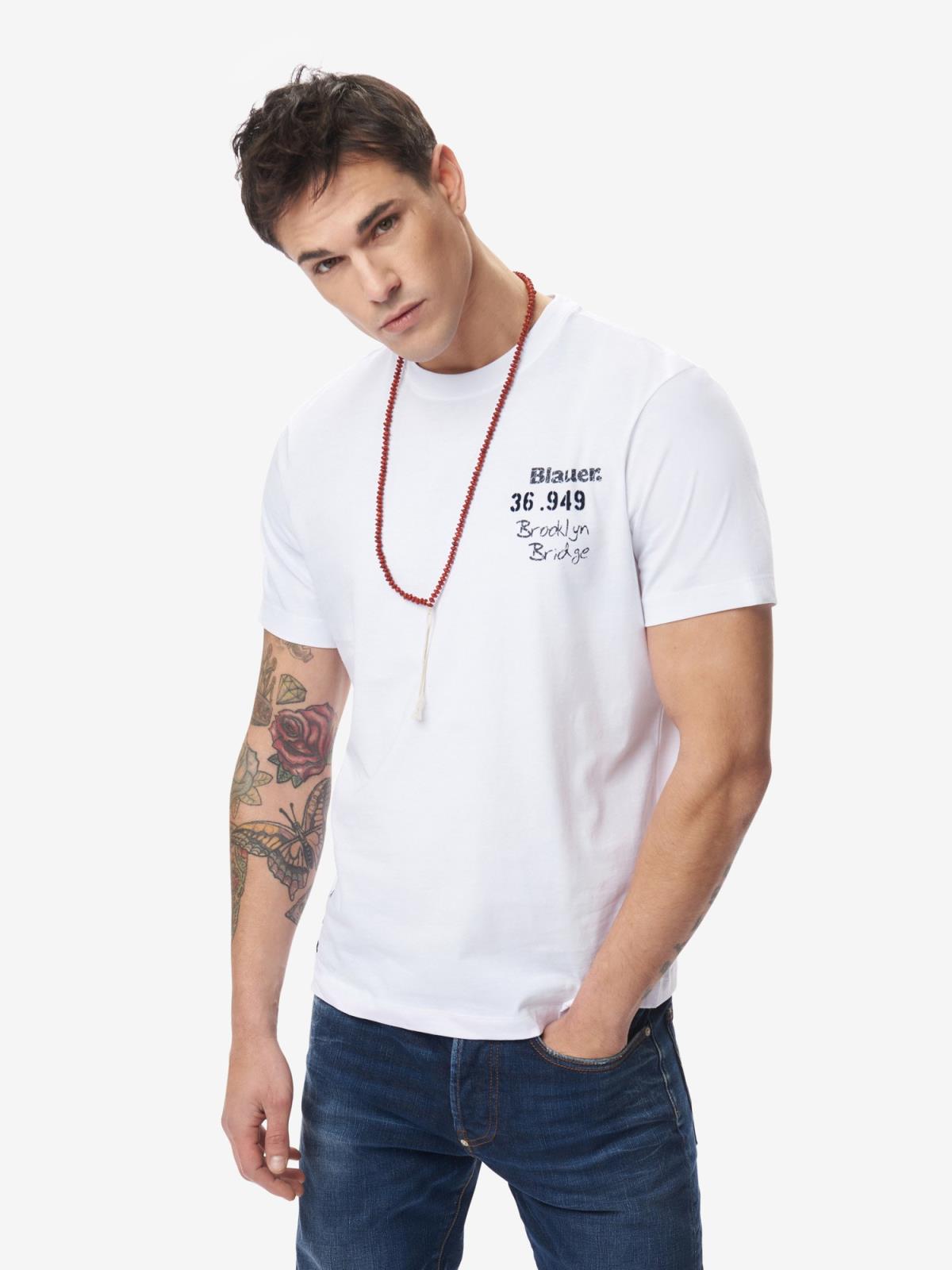 Blauer T Shirt Mc Uomo 22SBLUH02143