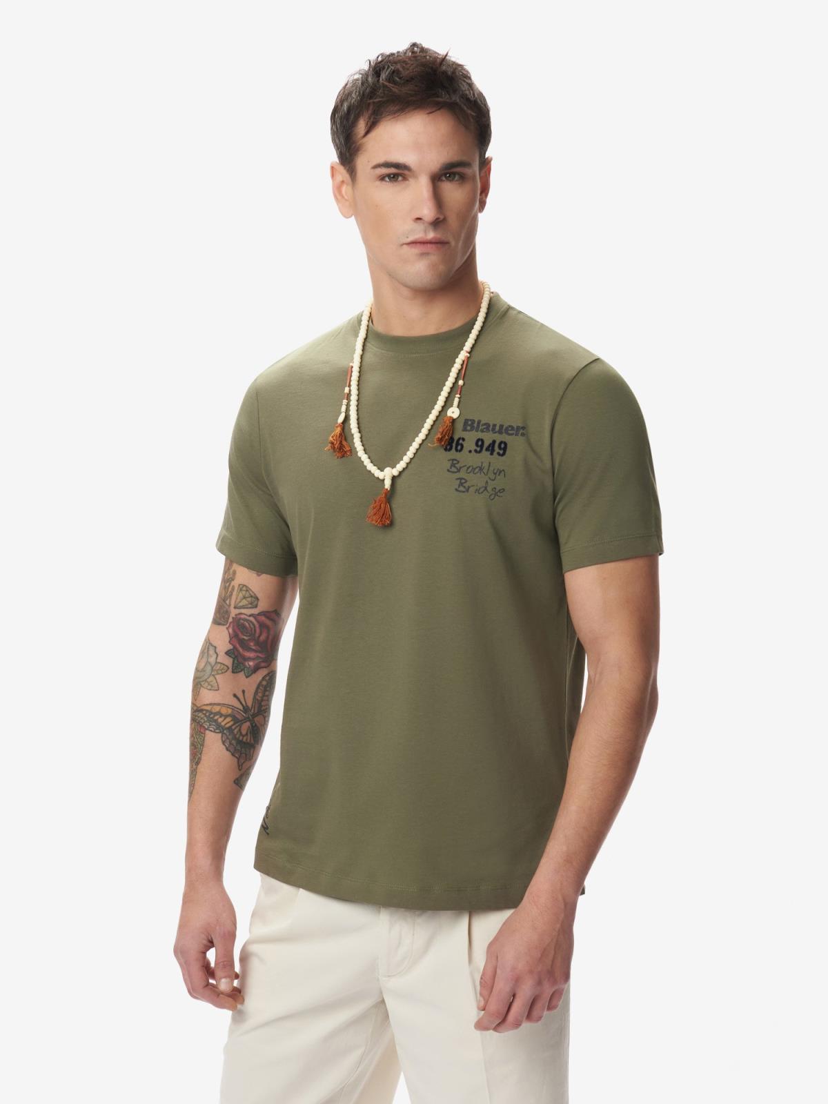 Blauer T Shirt Mc Uomo 22SBLUH02143