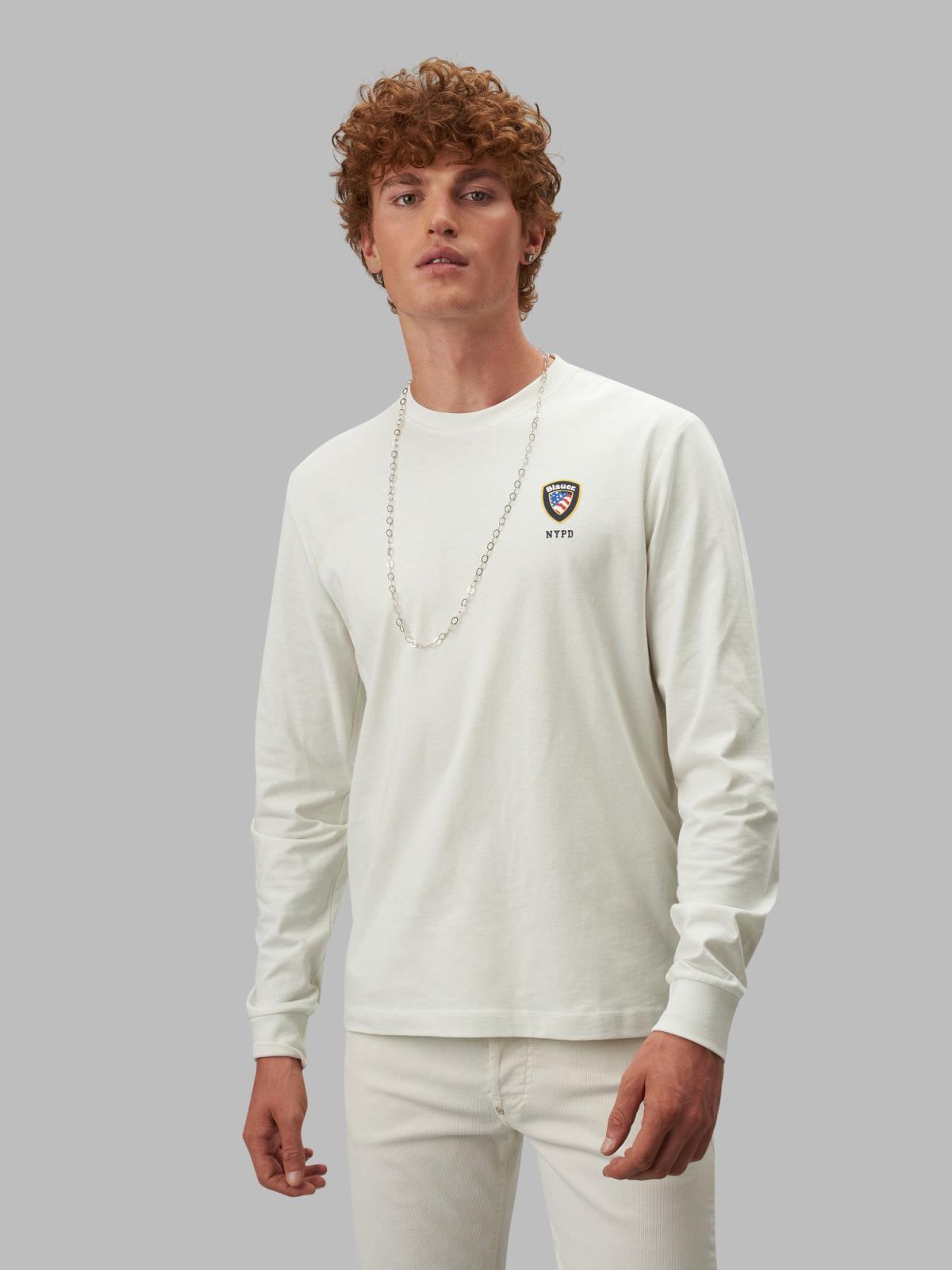 Blauer T-shirt Uomo 22WBLUH01352 006410