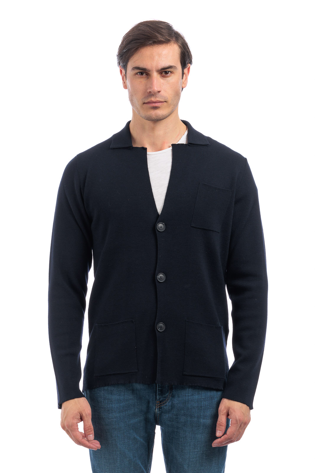 ALPHA STUDIO CARDIGAN Uomo CARDIGAN UOMO AU-7070N