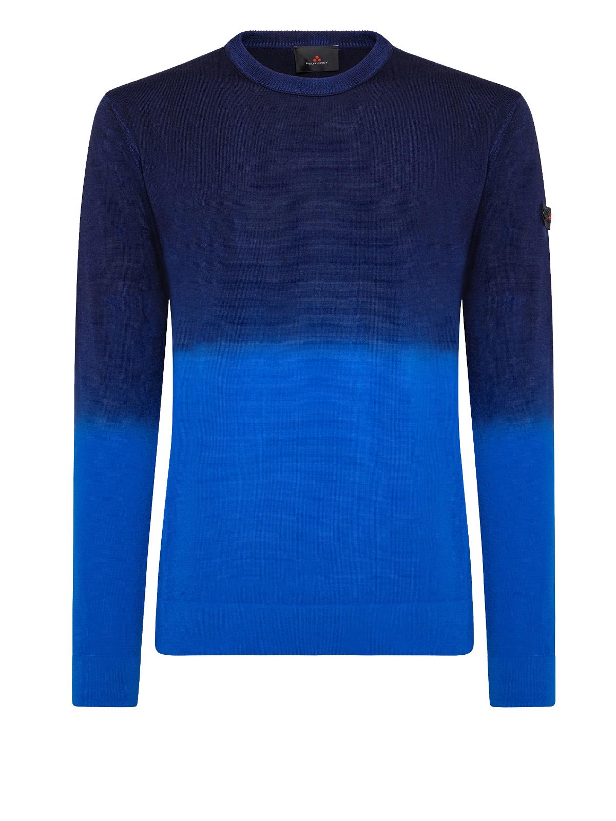 Peuterey Maglia Girocollo Degradé Da Uomo