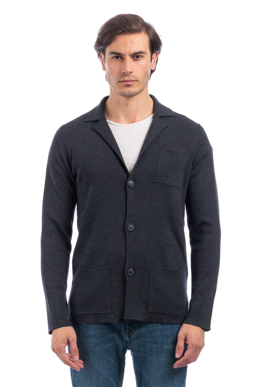 ALPHA STUDIO CARDIGAN Uomo CARDIGAN UOMO AU-7070N