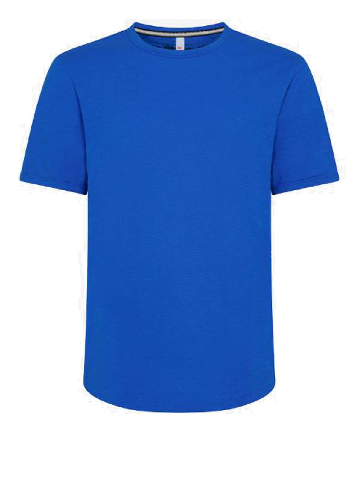 SUN 68 T-Shirt Uomo Bianca | Girocollo Manica Corta | Modello T32112