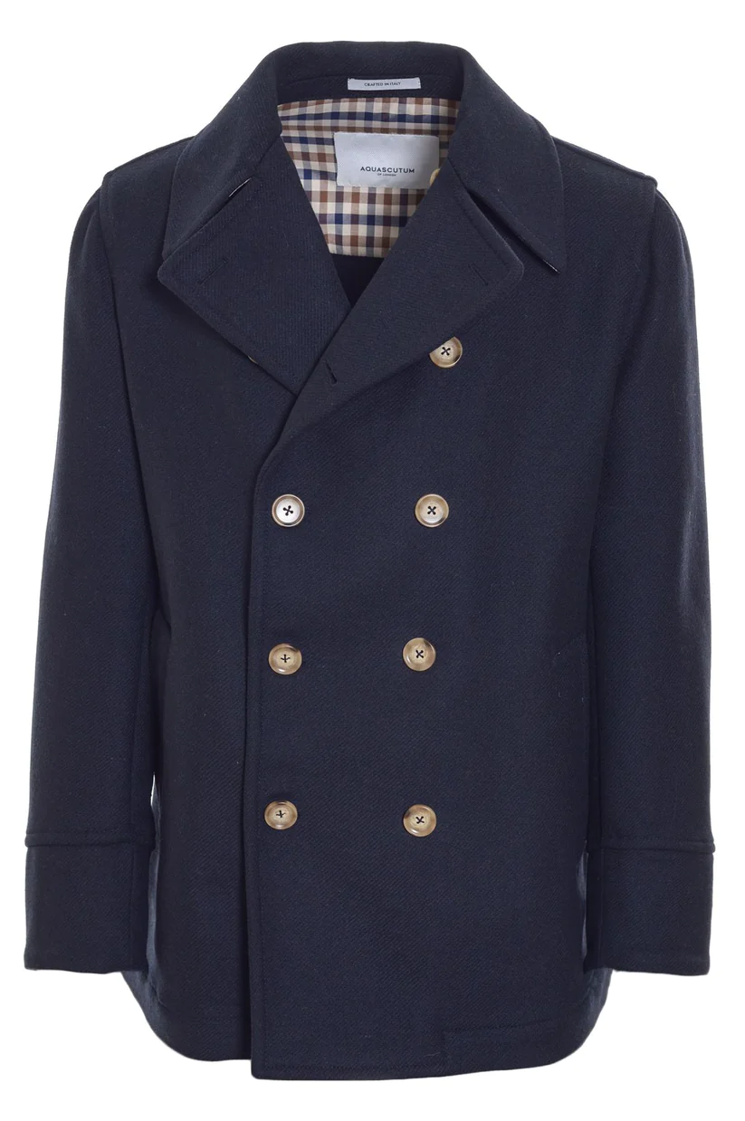 AQUASCUTUM Cappotti Uomo CAPPOTTI UOMO PEACOAT BA03S M126