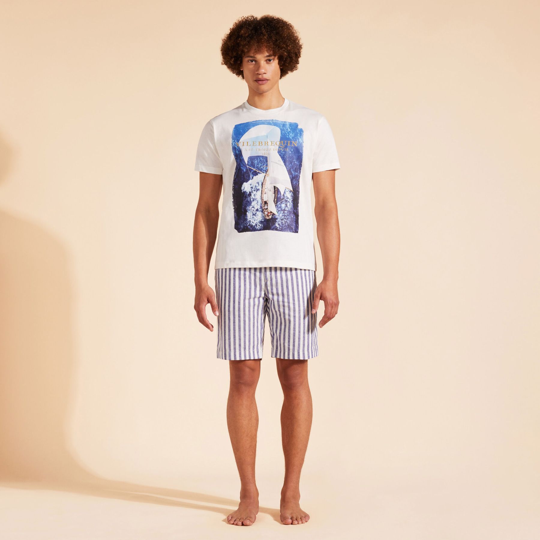 Vilebrequin T-shirt codice VBMTS0007-V80-02658 PRIMAVERA/ESTATE