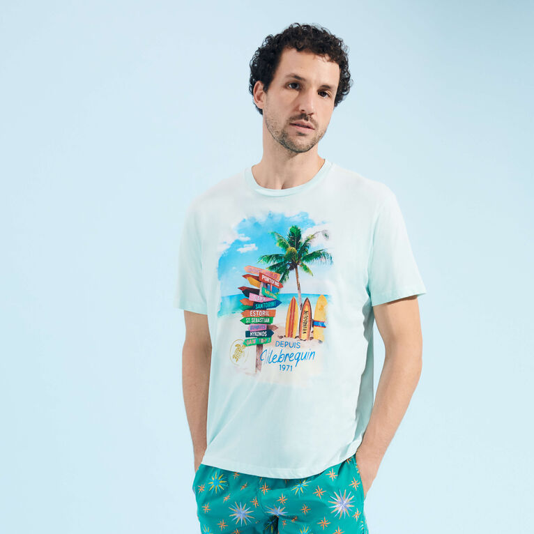Vilebrequin T-shirt codice VBMTS0007-V65-02658 PRIMAVERA/ESTATE T-shirt-taglia E Colore